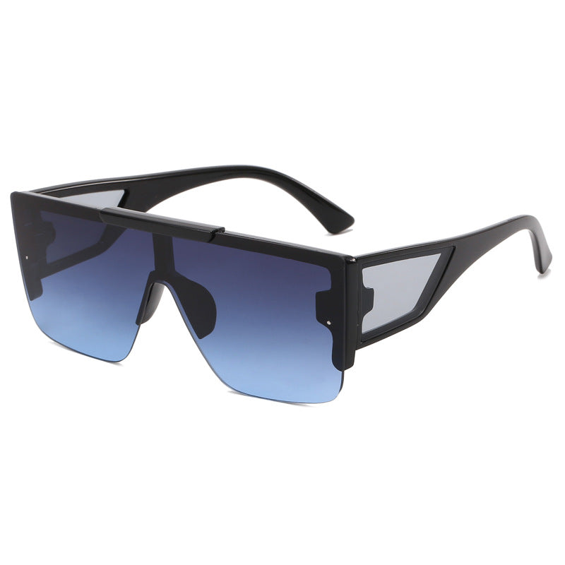 Wholesale PC Frameless Conjoined Square Sunglasses